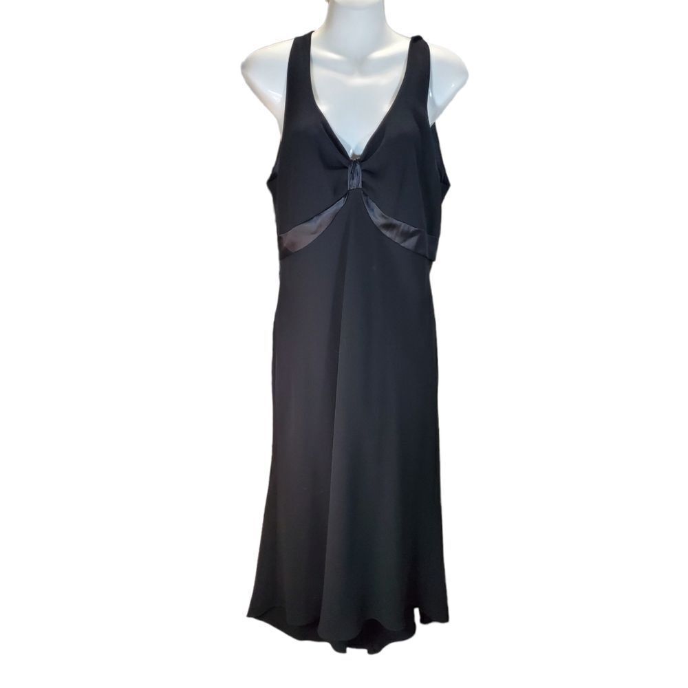 JONES NEW YORK silk trimmed evening dress 12